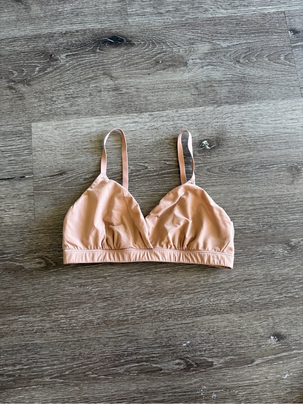 SKIMS Brown Soft Wireless Bralette